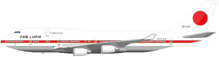 特別輸送機B-747-400