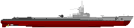 くろしお型潜水艦 SS501 初代くろしお(1956〜1961)(フルハル補助艦艇規格バージョン)