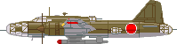 キ-67 飛竜 イ号１型甲無線誘導弾 搭載状態